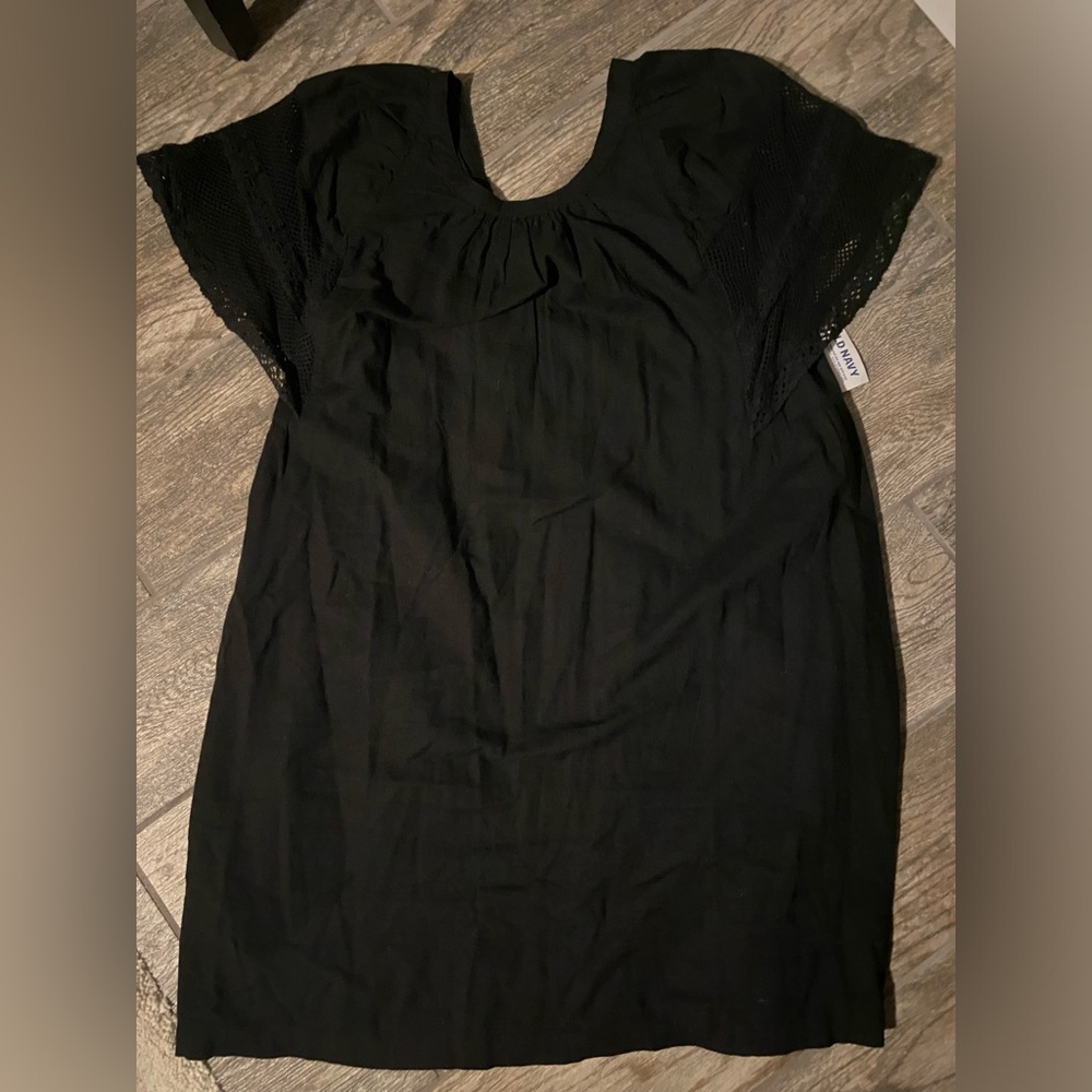 NWT Old Navy Black Dress with pockets size M